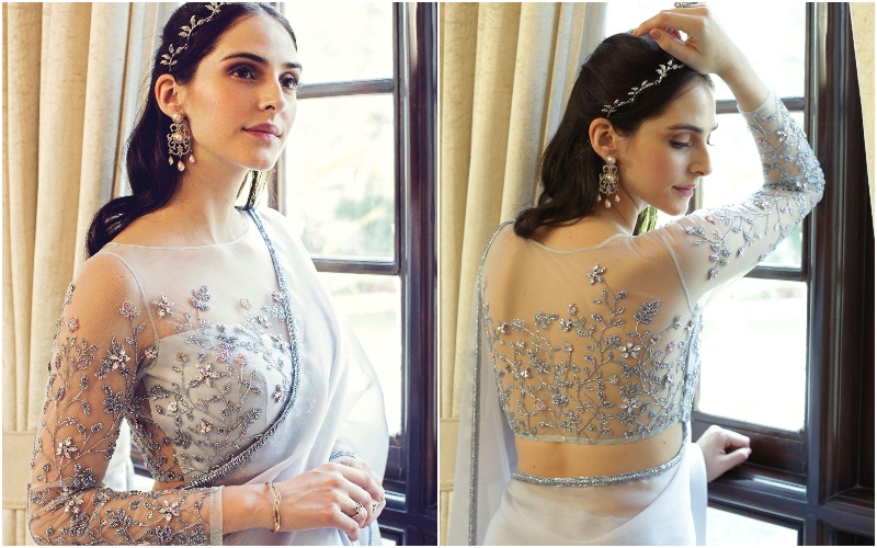 TOP 30 deep back neck saree blouse designs that are here to stay