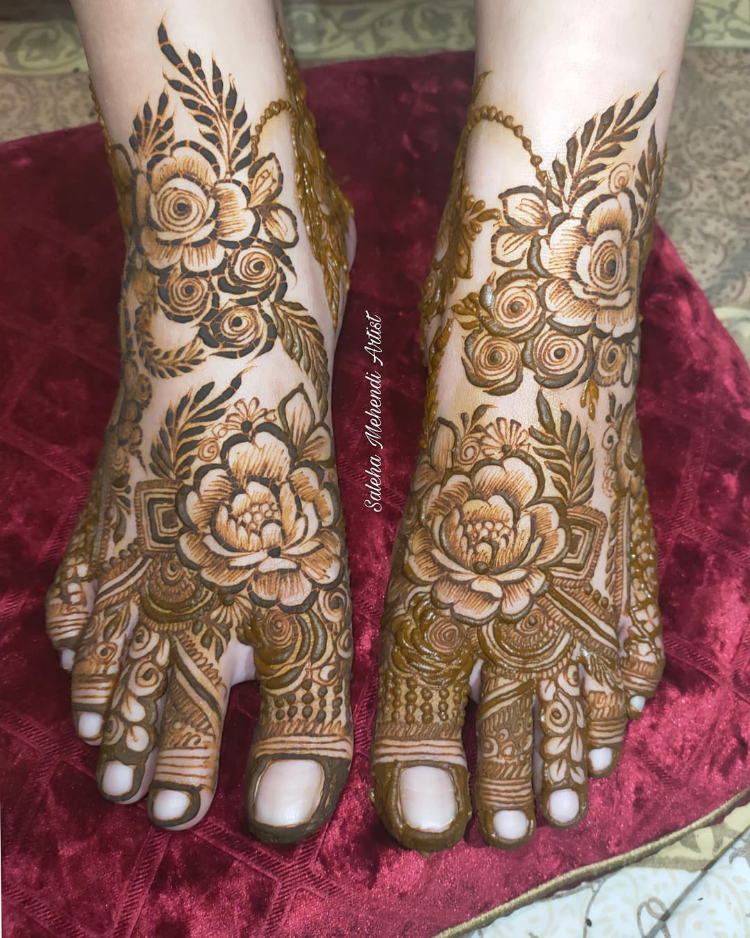 Top 151+ Arabic Mehndi Designs | WeddingBazaar