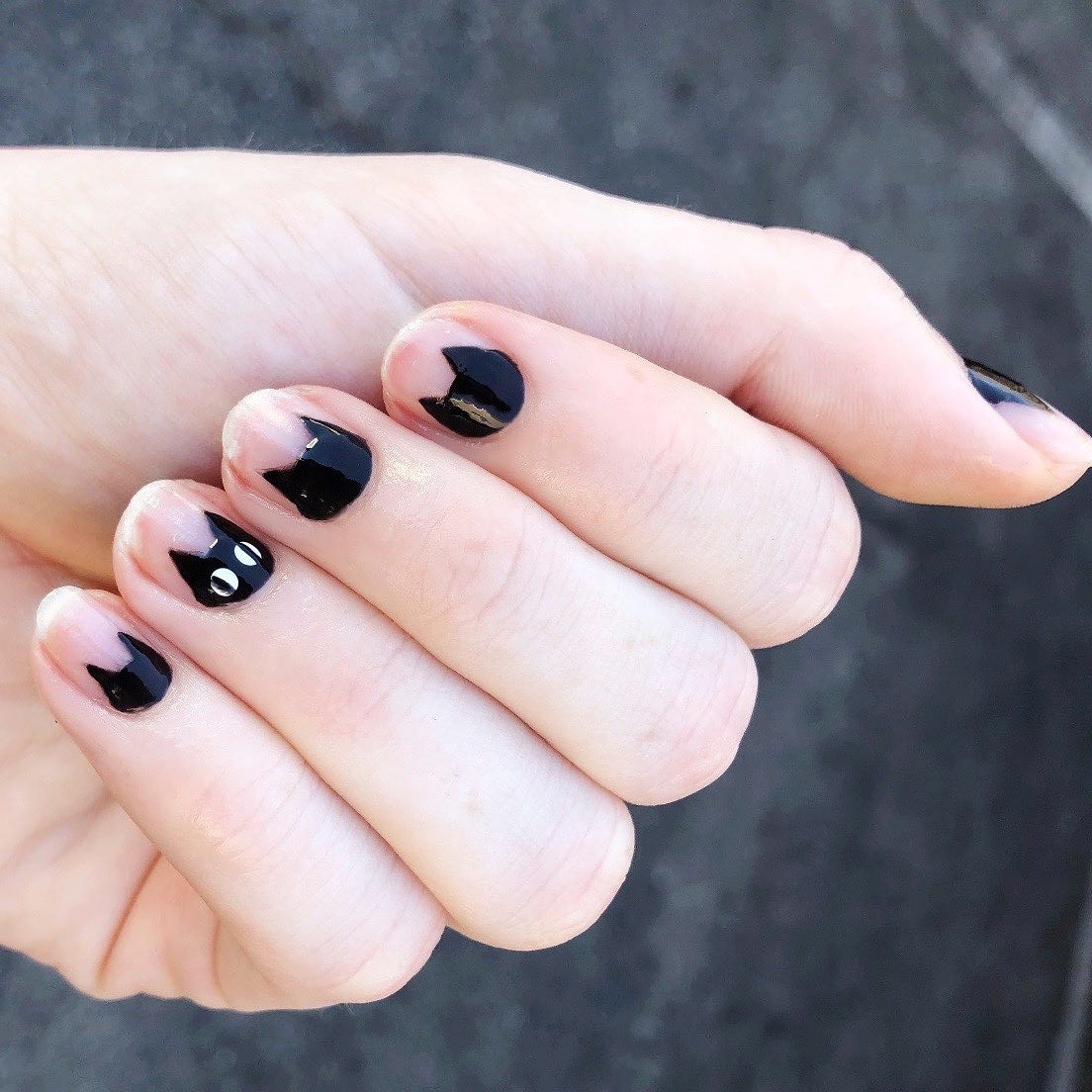 NailArt | White nail designs, Black nail designs, Black and white nail  designs