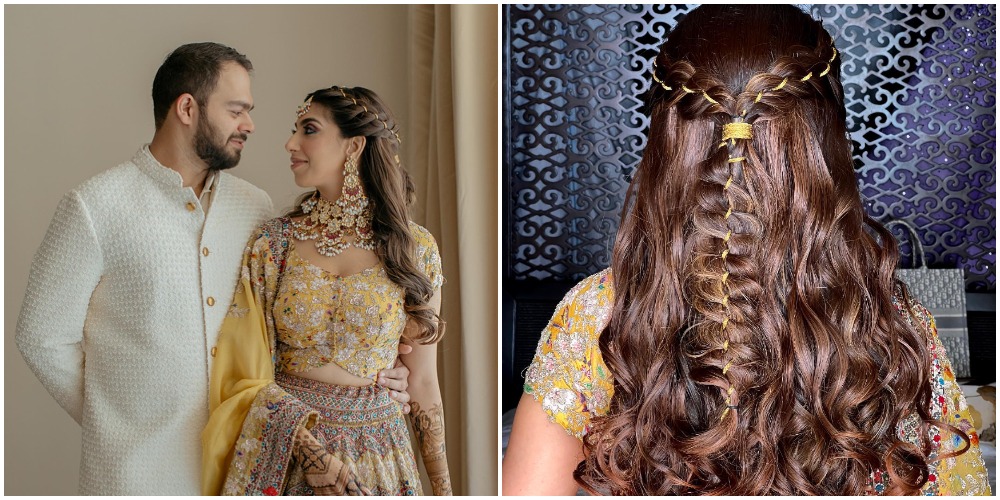 hairstyle with lehenga wedding | hairstyle with lehenga choli | hairstyle  with lehenga low buns | Indian wedding hairstyles, Hair styles, Indian  hairstyles