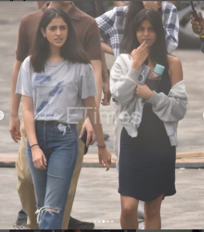 These Pics Of Suhana, Khushi & Agastya Shooting For The Archies Have Us ...