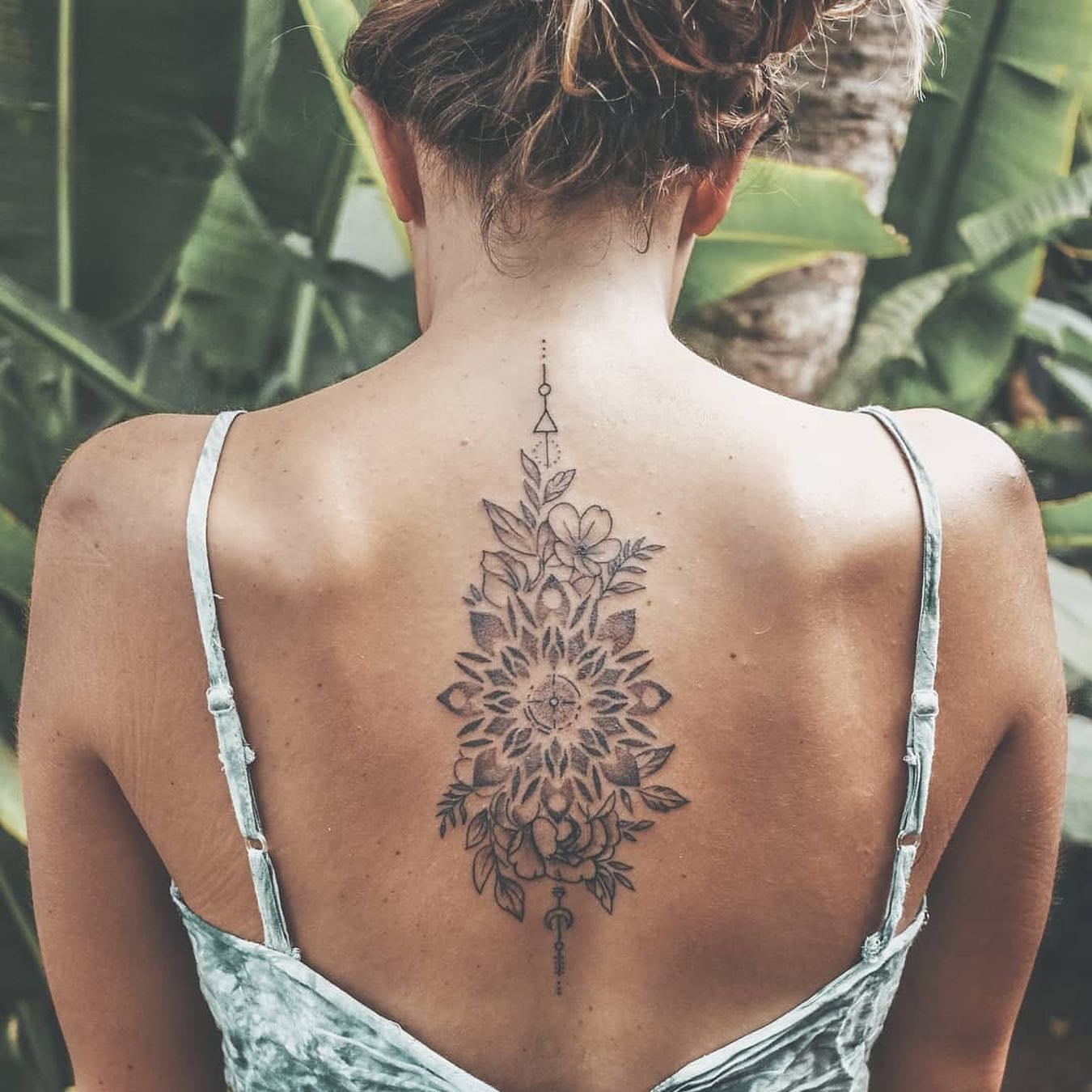 60 Graceful Flowers Tattoos On Upper Back  Tattoo Designs  TattoosBagcom