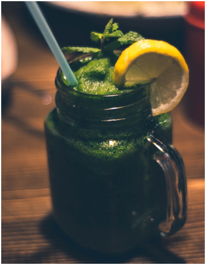 Spinach- Flaxseeds - homemade protein shakes for weight loss