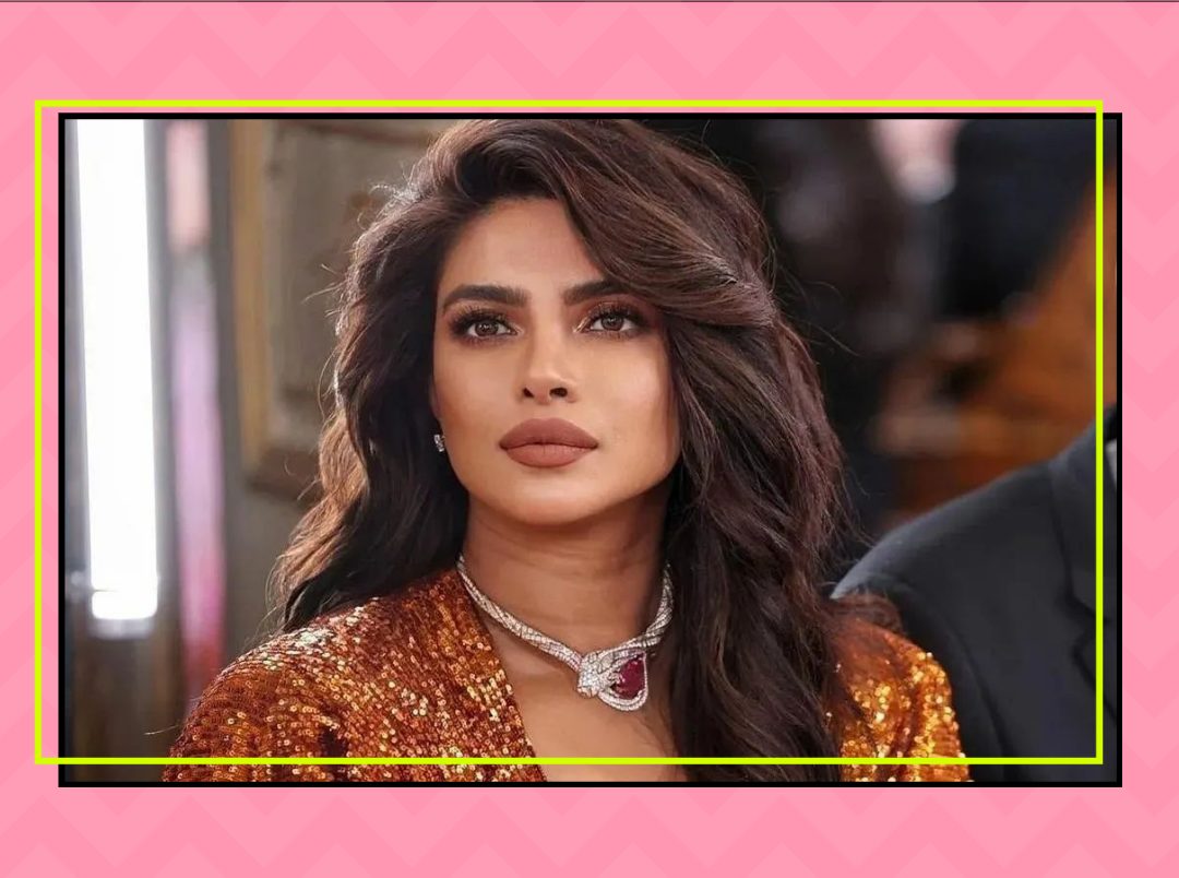 Priyanka Chopra Proves That Gold Lids + &#8217;90s-Inspired Brown Pout Is A Match Made In Beauty Heaven