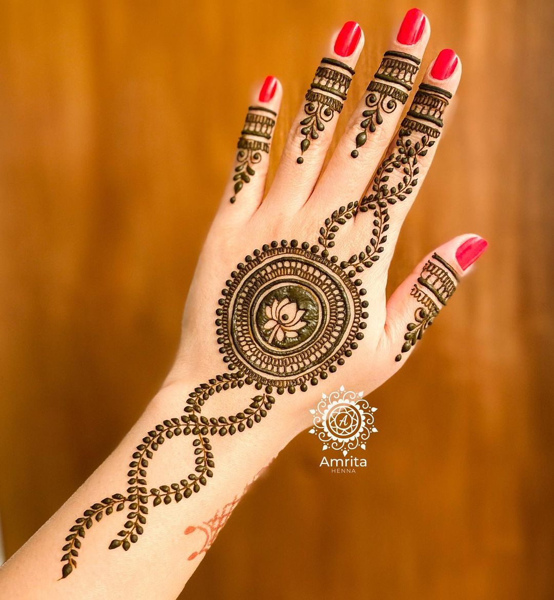 100 Mehndi Designs Easy and Simple for Brides and Party - Craftionary