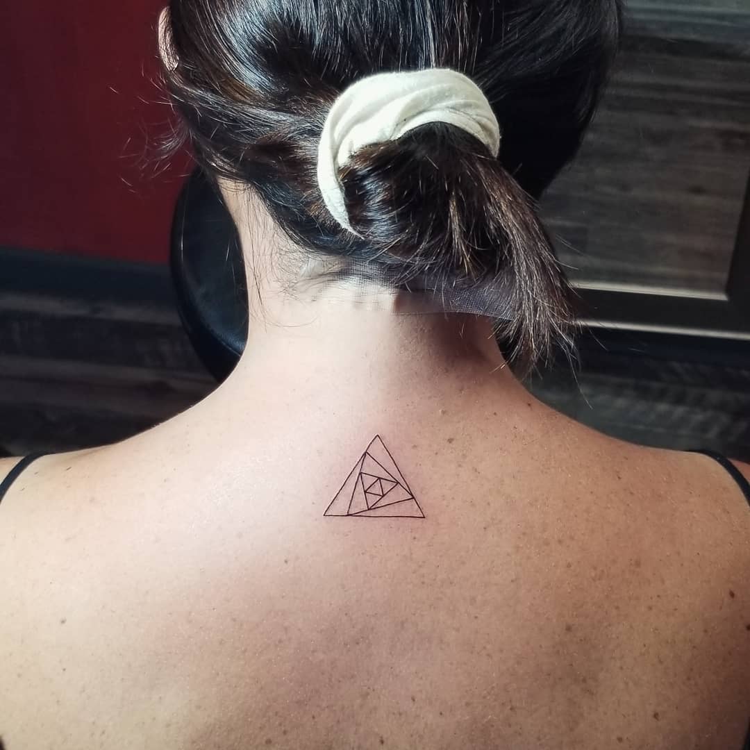 Premium Vector | Geometric boho tattoo sacred and occult symbol