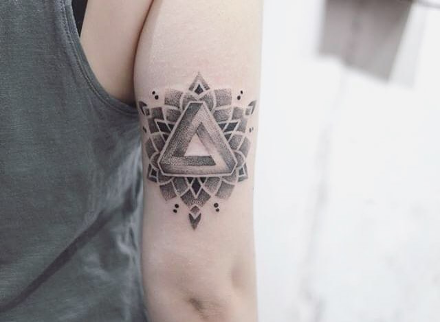 4 x 'Penrose Triangle' Temporary Tattoos (TO00014147) | eBay