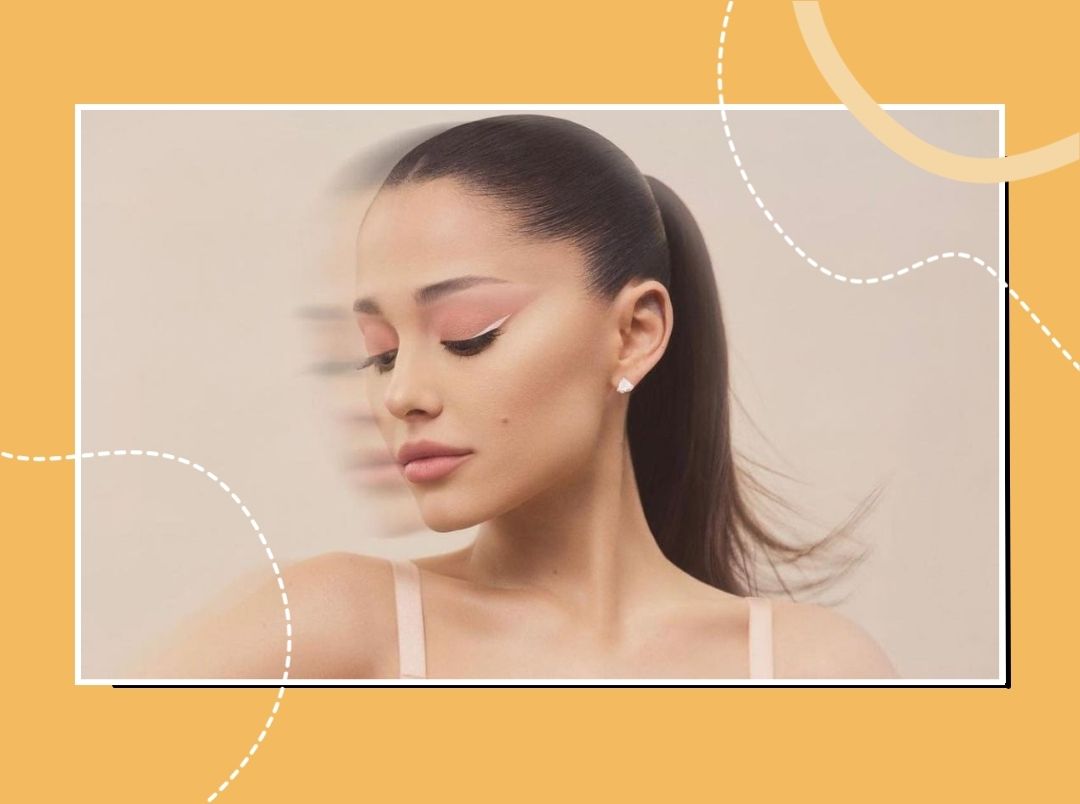 Neutrals Need Not Be Boring: Ariana Grande Flaunts A Graphic Eyeliner With A Delicate Touch