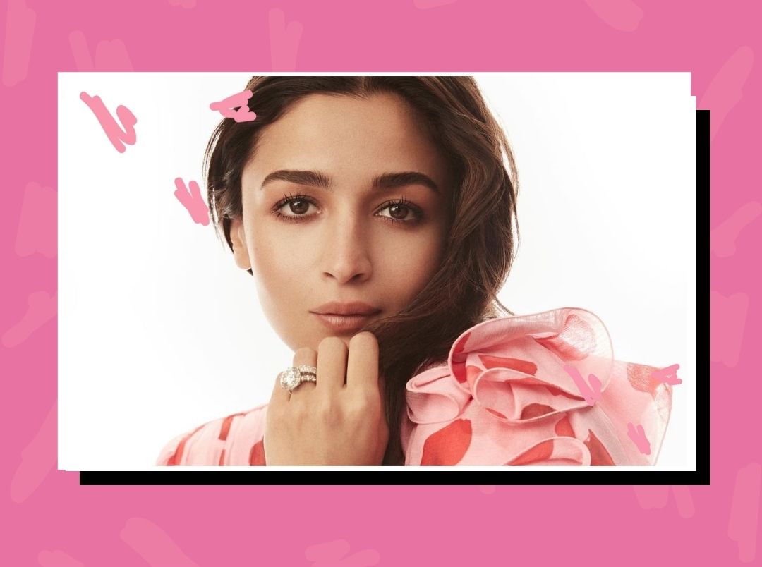 Alia Bhatt Stuns In A Peaches &amp; Cream Look For Her Koffee With Karan Appearance; Consider Us Enamoured