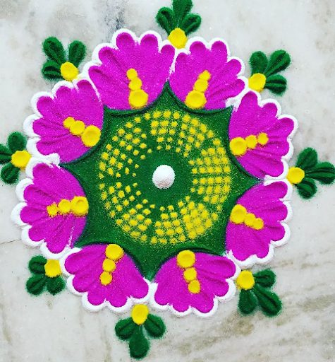 25+ Easy Rangoli Designs For Ganesh Chaturthi For Your Home | POPxo