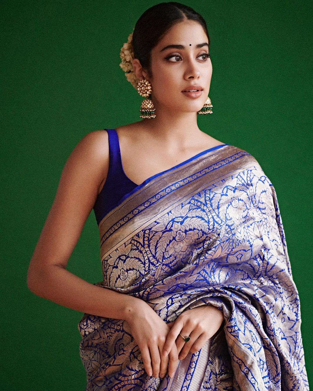 Navy Blue Banarasi Beautiful Zari Work In Form Of Traditional Motifs Soft  Silk Saree