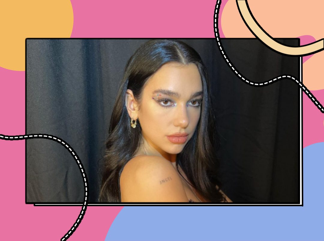 Dua Lipa Said, “I’m Going To Wear Stickers On My Eyes”, &amp; Ran With It Three Times This Week