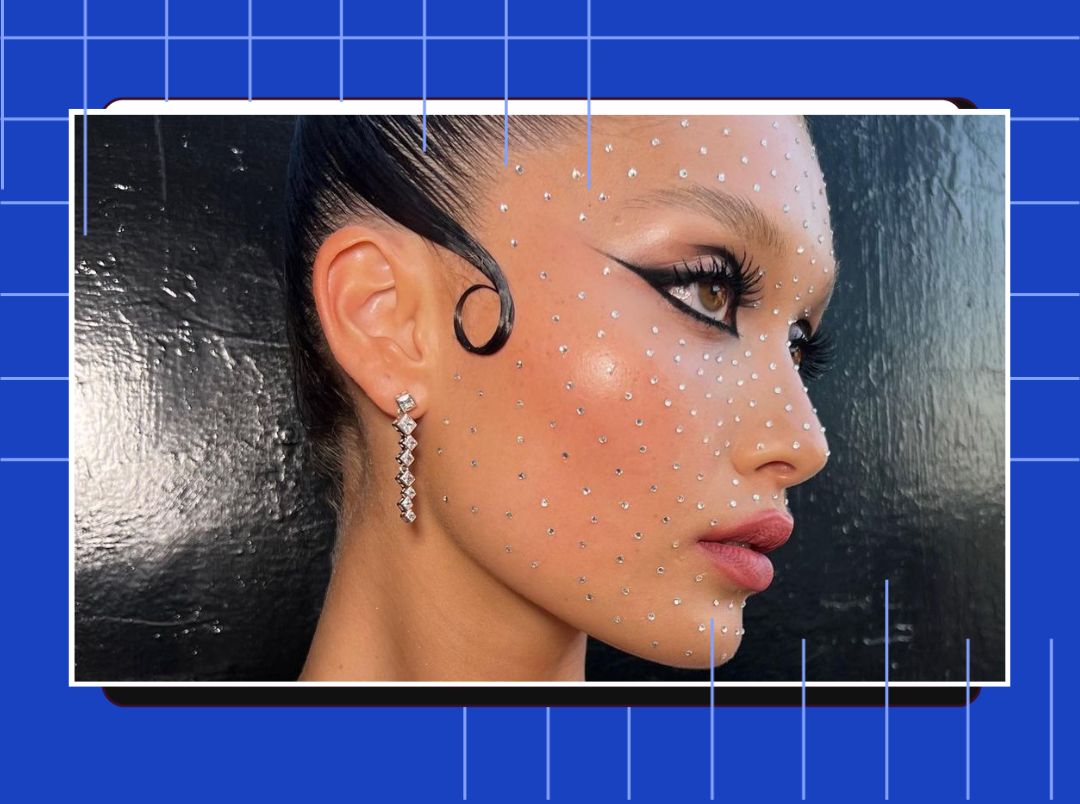 7 Fun Ways To Add Rhinestones To Your Makeup Looks This Party Season