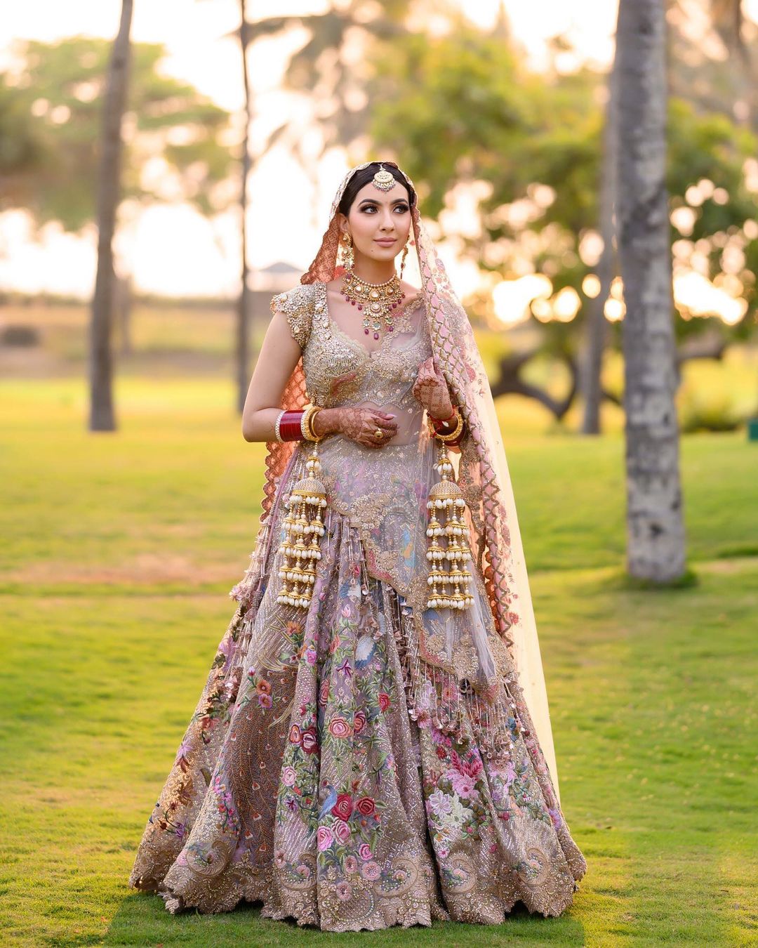 How To Choose A Bridal Outfit Based On Your Skin Tone - Pyaari Weddings