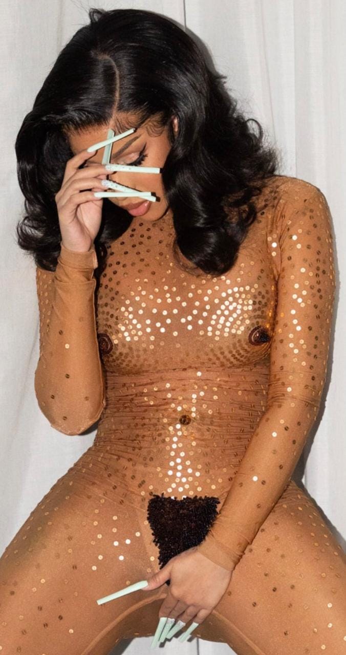 Cardi B Wore The Most Outrageous Nude Jumpsuit & Were Still Not Over It!  |POPxo