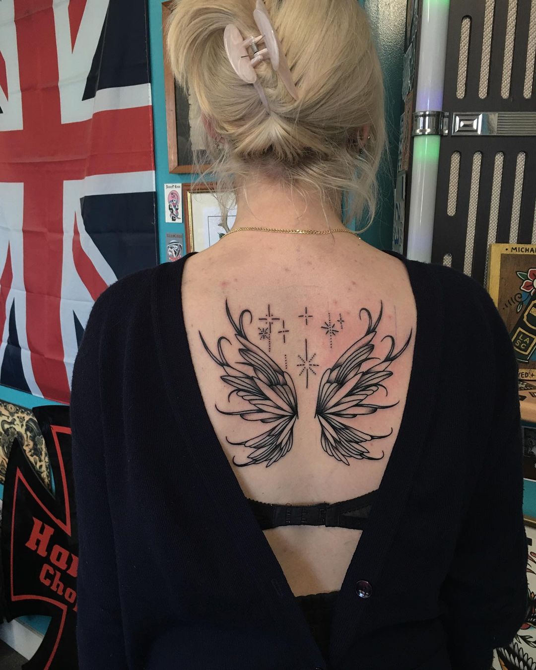 faith tattoos with wings