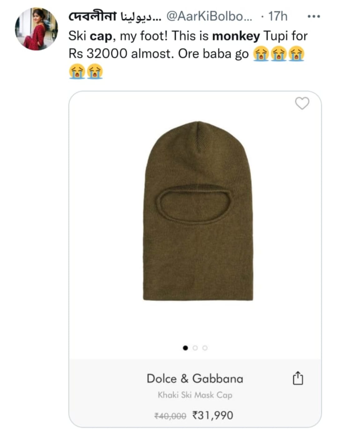 Dolce & Gabbana Is Selling A Monkey Cap For 32k & Netizens Are Losing It!  |POPxo