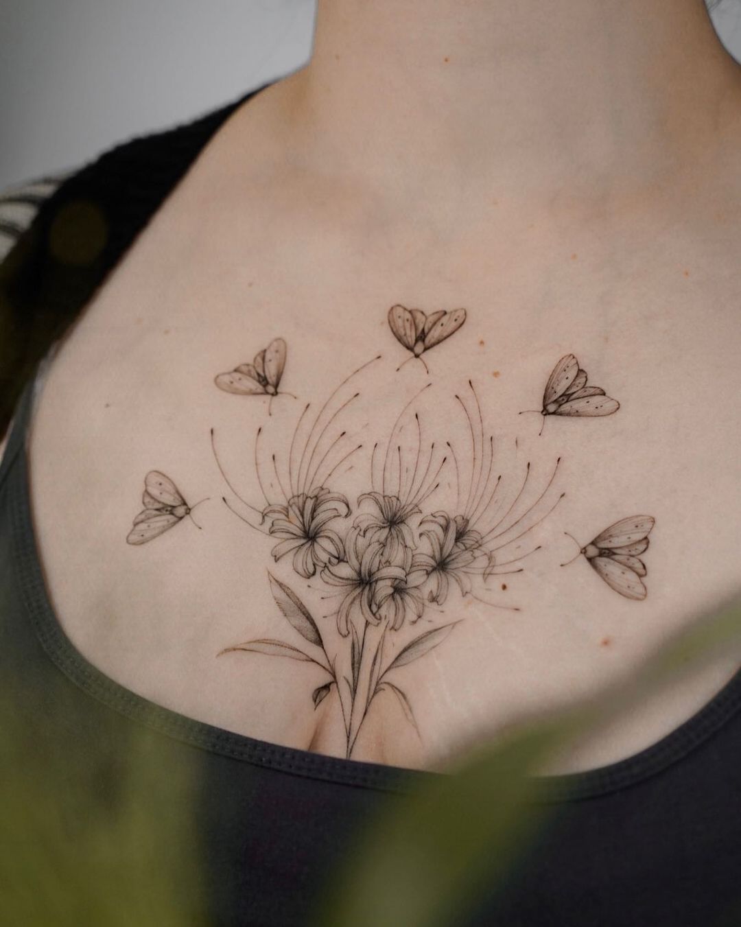 Amazon.com : Large Temporary Tattoos Women Temporary Neck Tattoos Temporary  Realistic Flower Chest Tattoo for Adults (Temporary Tattoos Sticker 28) :  Beauty & Personal Care