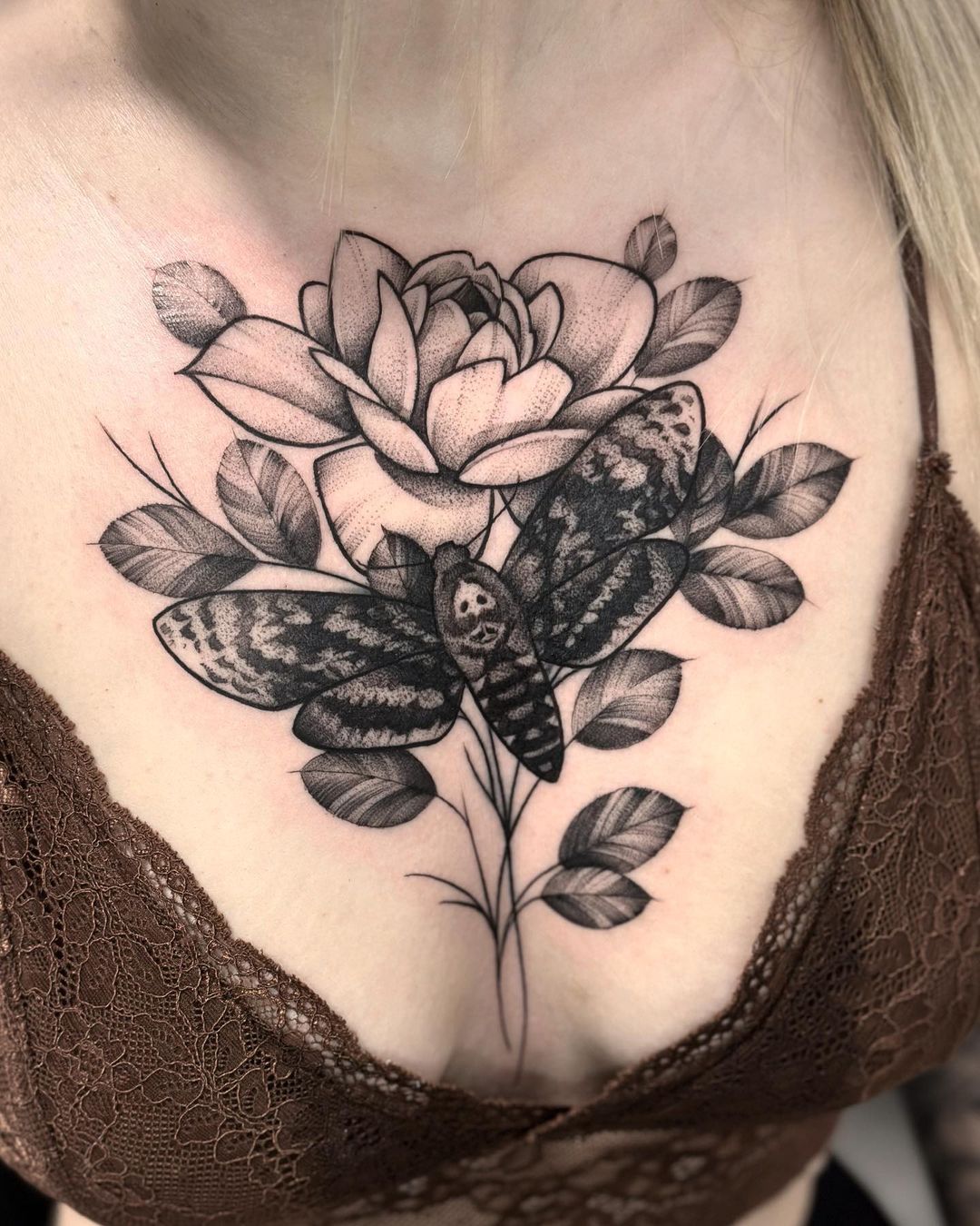 10 Best Floral Chest Tattoo IdeasCollected By Daily Hind News