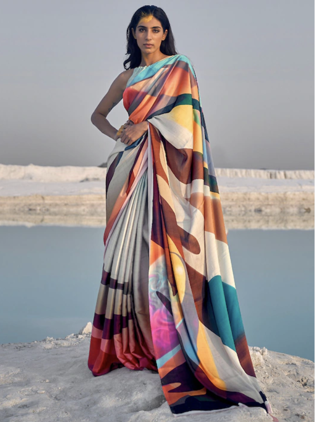 Simple and classy saree ideas for girls || beautiful new sarees for girls  || Girlish saree - YouTube