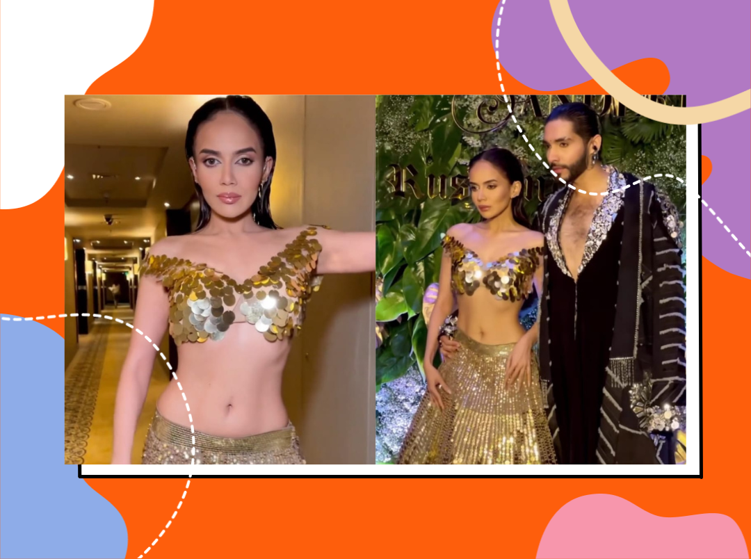 Komal Pandey &amp; Siddharth Batra Were The &#8216;It Couple&#8217; At Abu Jani Sandeep Khosla Party!