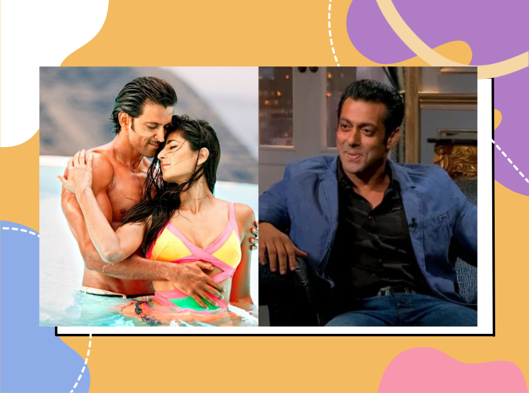 Salman Khan Hints At Katrina &amp; Hrithik&#8217;s Affair In This Video