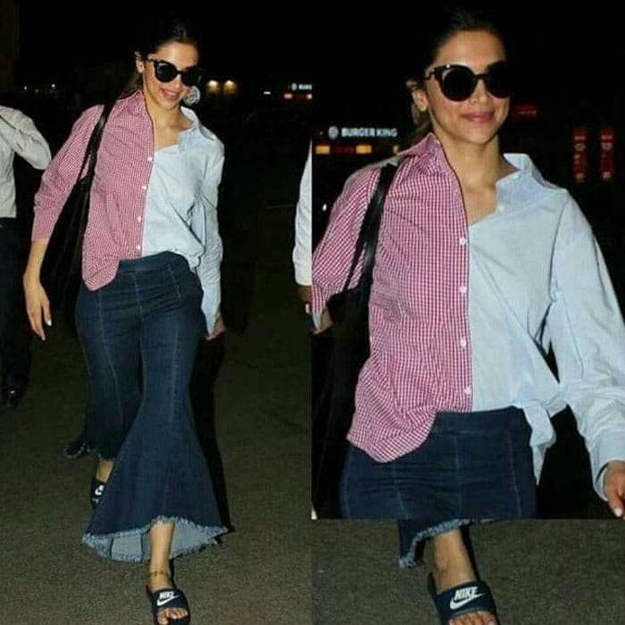 Deepika Padukone Aces Airport Look In A Leather Jacket, Netizens Say, 'Ye  Roz Roz Kaha Jati Hai