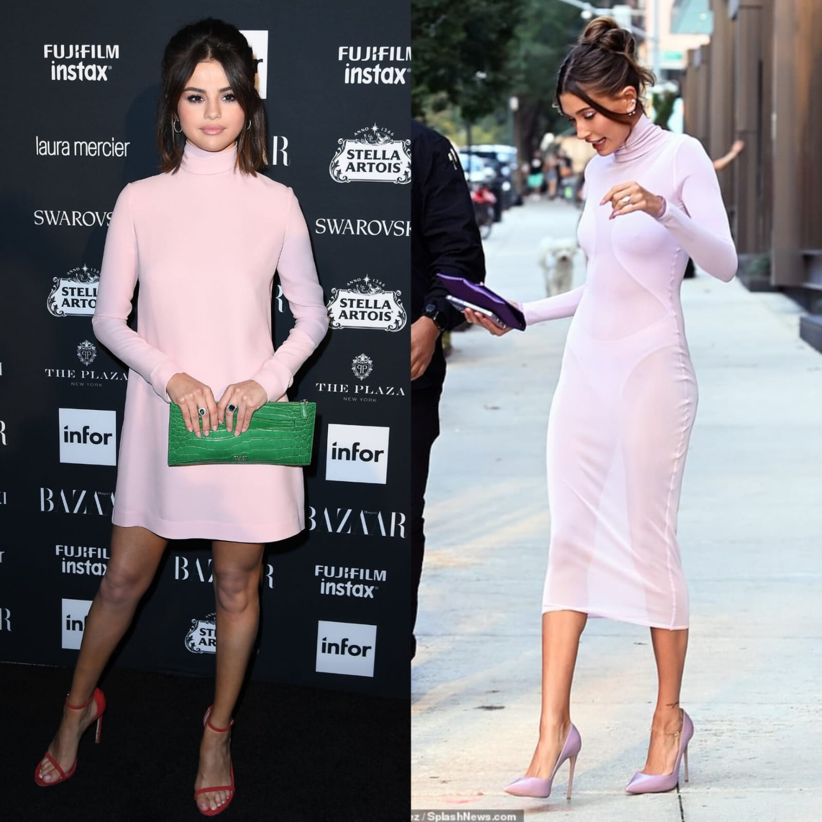 How to Wear Sneakers With Dresses Like Selena Gomez