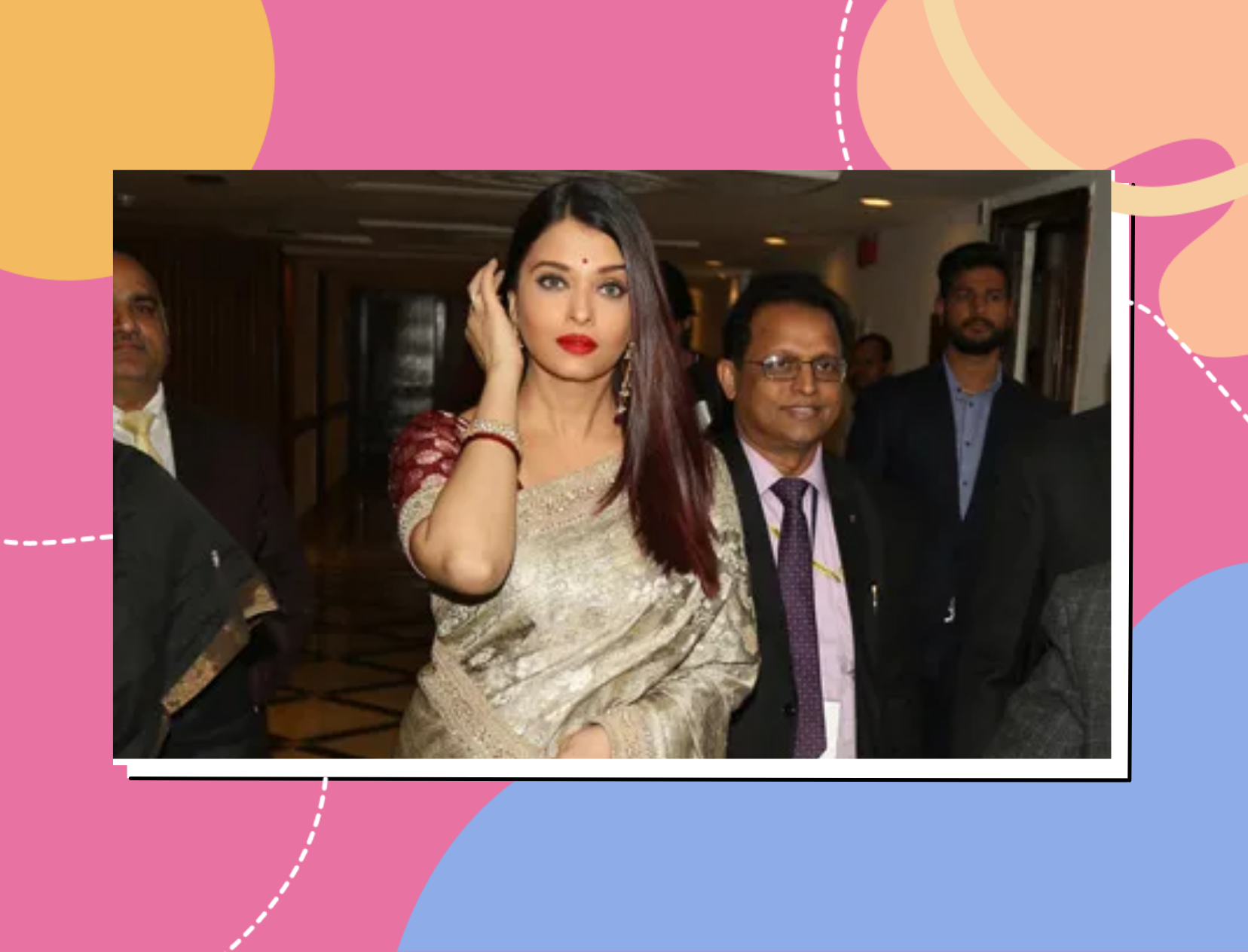 All You Need To Know About Aishwarya Rai’s Pure Gold Saree That Costs Almost A Crore!