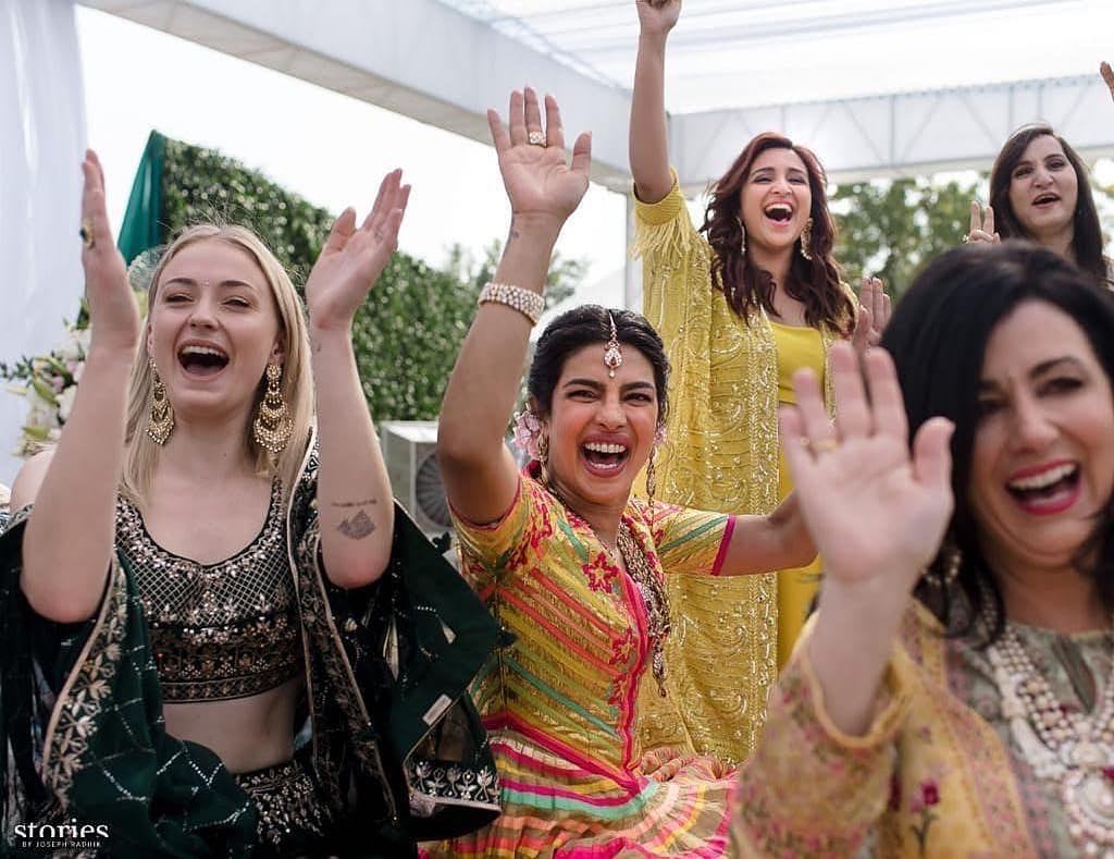 After giving RagNeeti wedding a miss, Priyanka Chopra showers