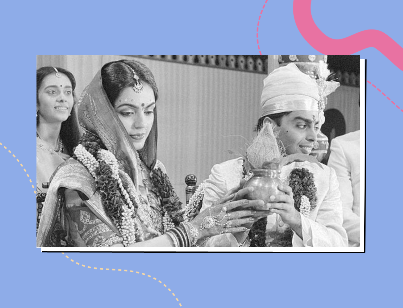 Woah! Mukesh &amp; Nita Ambani’s Wedding Pics Just Resurfaced On The Internet