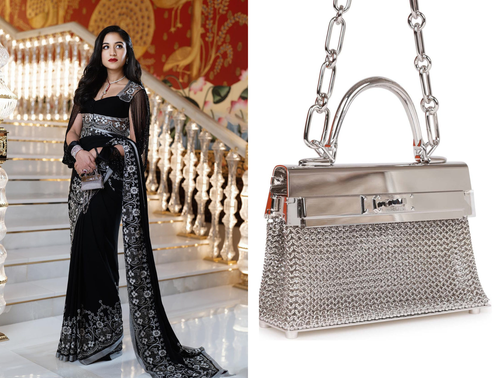 Radhika Merchant Tiny Viral Bag From NMACC Event is Actually a Necklace -  Heres All About The Iconic Piece From Hermes Kelly