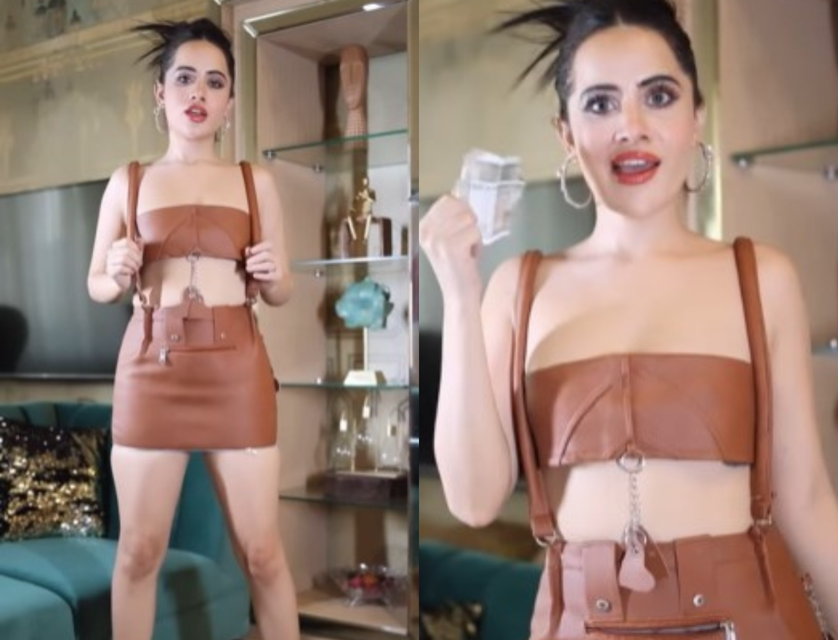 Uorfi Legit Made An Outfit Out Of A Bag &amp; It&#8217;s Actually Quite Impressive!