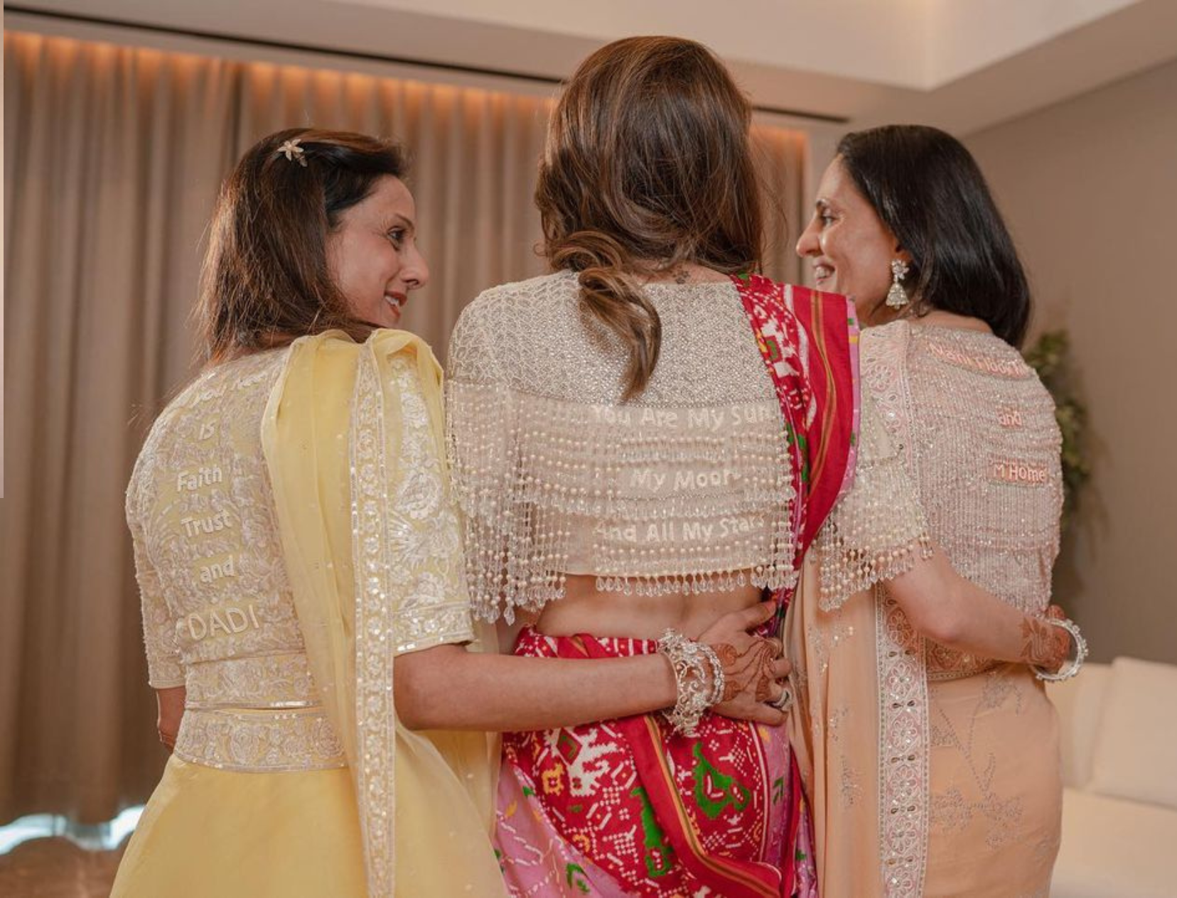 Shloka Mehta &amp; Isha Ambani Just Attended A Ghar Ka Function &amp; We Are Loving Their Desi Fits