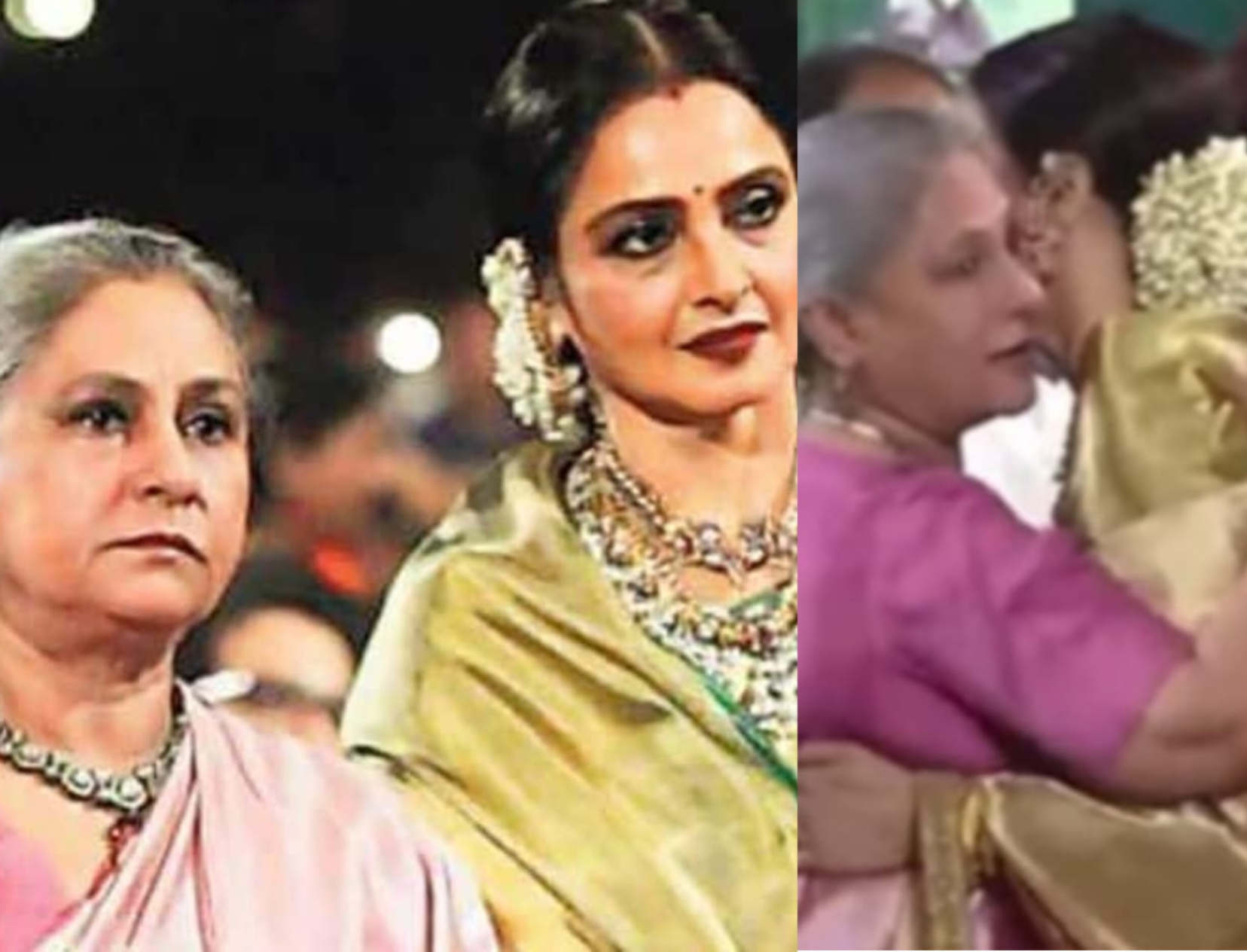 This Video Of Jaya Bachchan Hugging Rekha Is Winning The Internet!