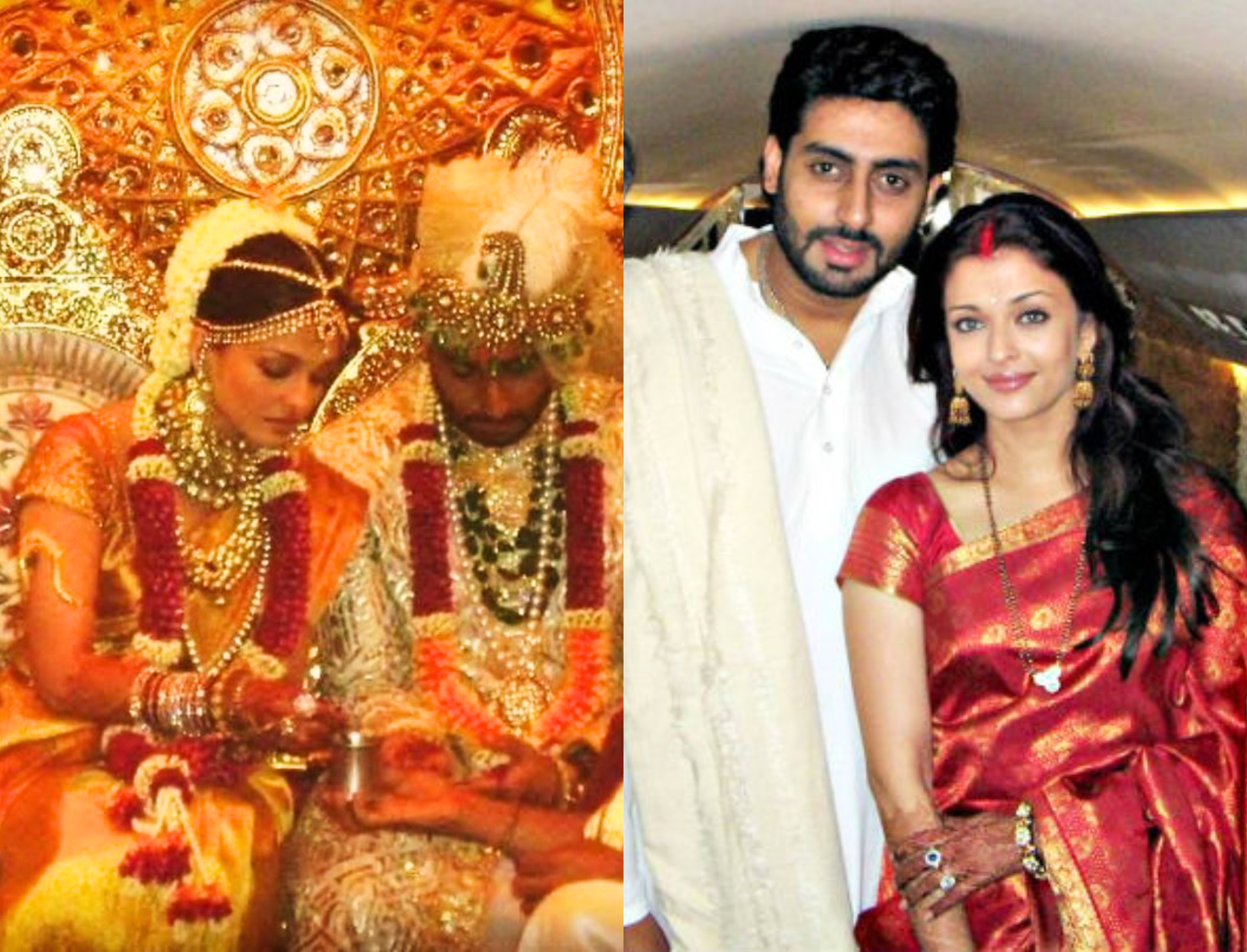 Aishwarya Rai Bachchans red Benarasi sari is a wedding trousseau musthave   VOGUE India
