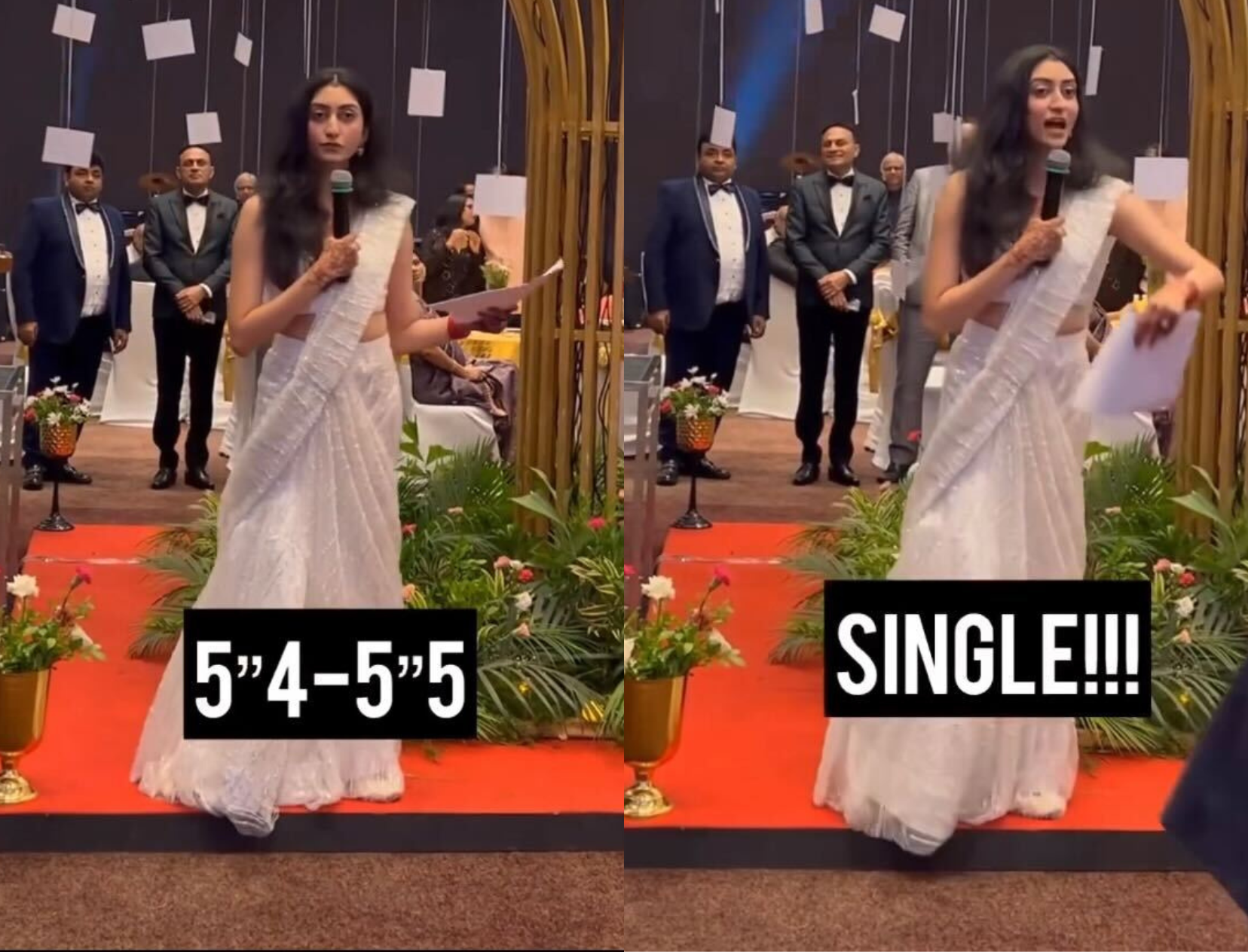 This Girl&#8217;s Speech To Find A Suitable Match At A Wedding Is Going Viral!