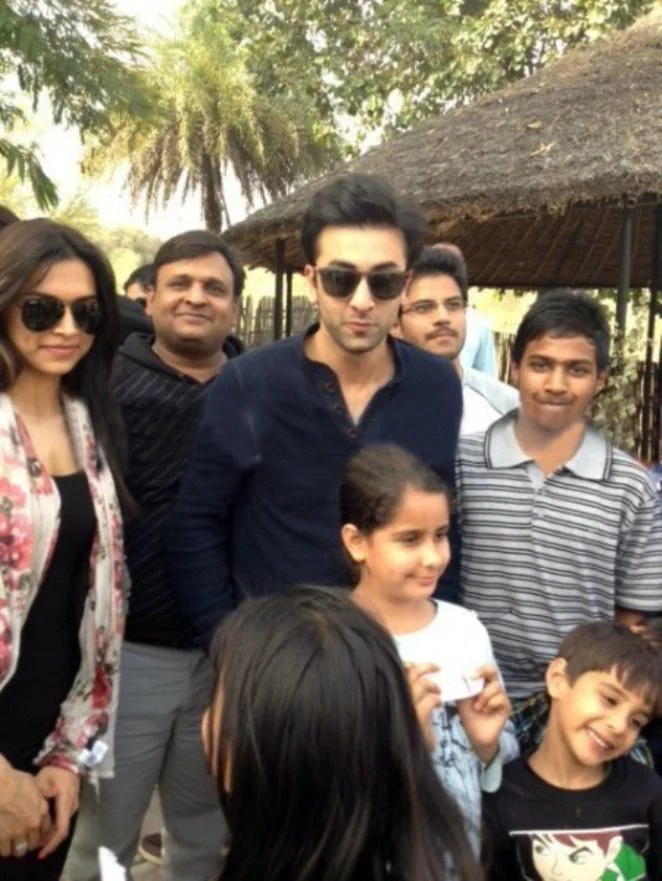 Unseen picture of Ranbir Kapoor on the sets of Yeh Jawaani Hai Deewani