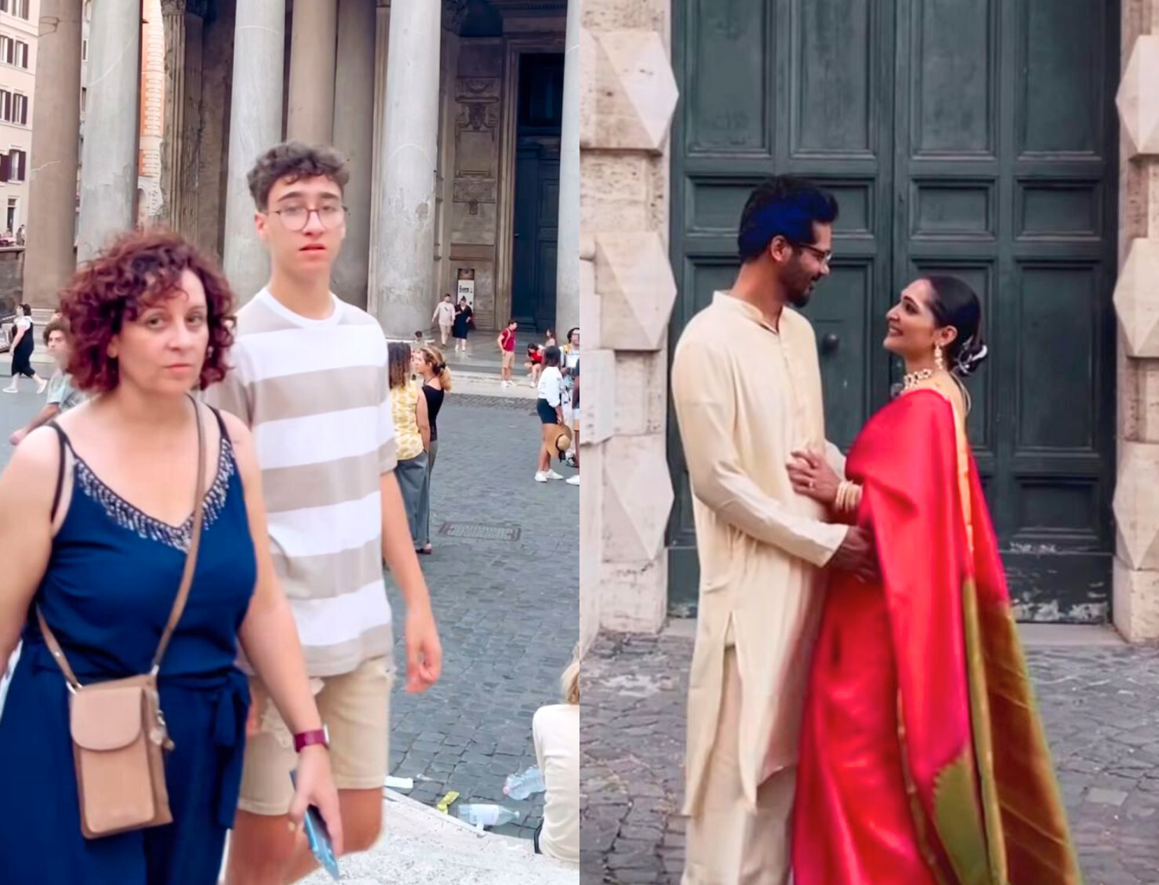 This Influencer Wore A Saree On The Streets Of Rome &amp; This Is How People Reacted!