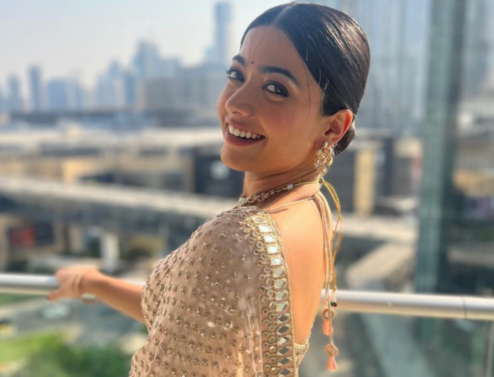 Rashmika Mandanna&#8217;s Secret To Glowing Skin Lies In Her Simple Skincare Routine