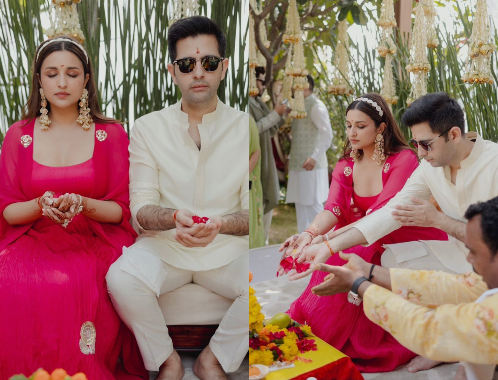 Exclusive Pictures From Parineeti &amp; Raghav&#8217;s Haldi Ceremony Are Here!