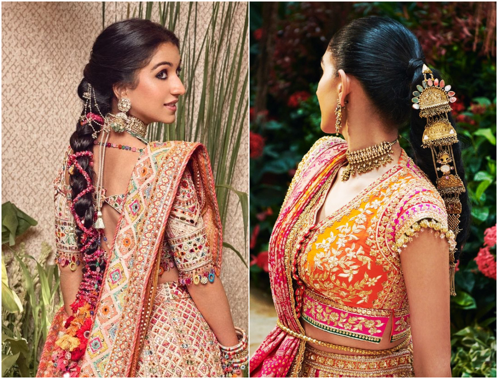 bridal hairstyles from ambani wedding