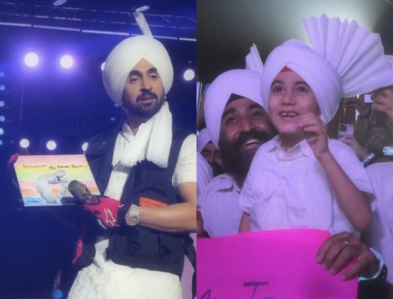 A Young Fan Attended Diljit Dosanjh&#8217;s Concert Thrice &amp; The Singer&#8217;s Reaction is Heartwarming