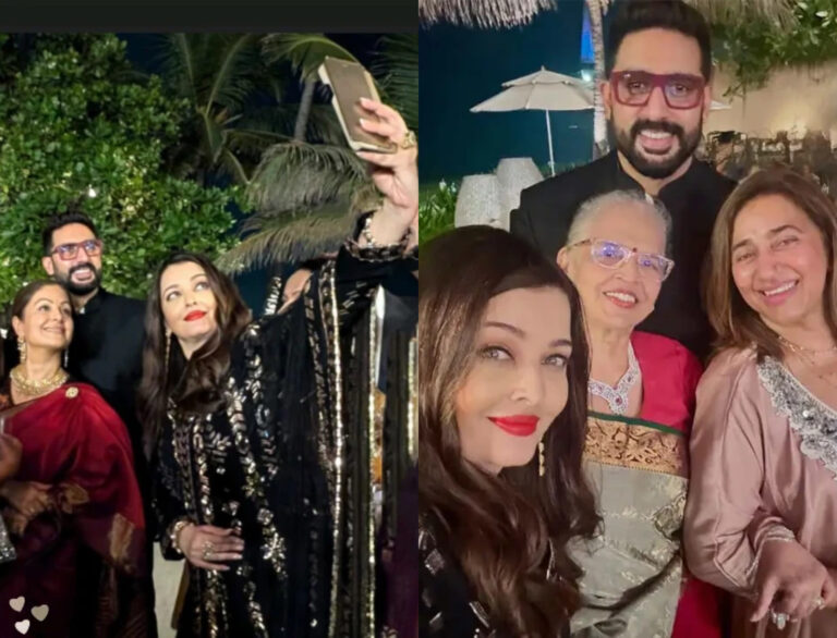 Aishwarya Rai and Abhishek Bachchan Shut Divorce Rumors with a Family Selfie